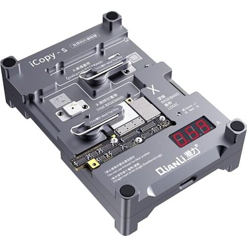 Qianli icopy-s 4in1 double-sided chip test stand for iphone6-XSMax baseband logic read-write free solder Programming Tools