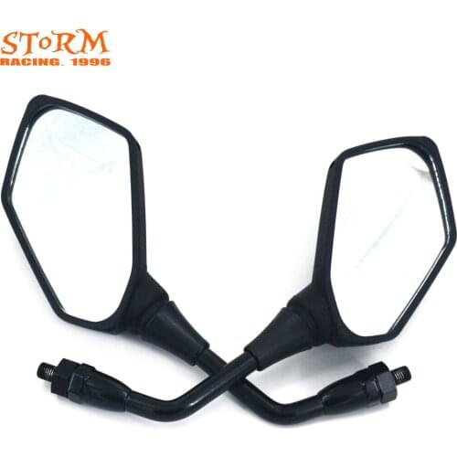 Motorcycle Rear Side Rearview Mirror For Kawasaki Z1000 Z750 ER6N ER-6N ER 6N Versys KLE 650 KLE650 ZRX1100 ZRX1200