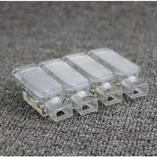 White Car Door Panel Interior Warning Light Lamp For A7 A8 Q3 Q5 Q7 TT A3 S3 A6 S6 A4 S4 RS3 RS4 A7 RS7 8KD 947 411 8KD 947 415C