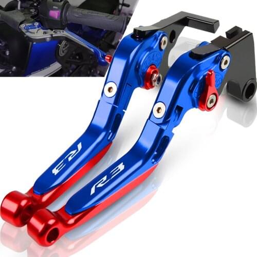 FOR YAMAHA YZFR3 2015 2016 2017 2018 2019 2020 2021 Motorcycle handbrake Adjustable Handle Brake Clutch Levers YZF-R3 YZF R3