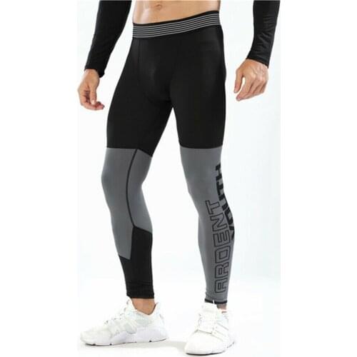 Mens Compression Base Layer Thermal Quick Dry Leggings Tight Running Pants Jogger Sweatpants