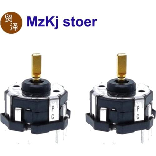 2PCS New Imported Original ALPS RKJXT1F42001 4-Way Switch For Car Navigation Encoder Key Rocker Switch With Push Switch Encoder