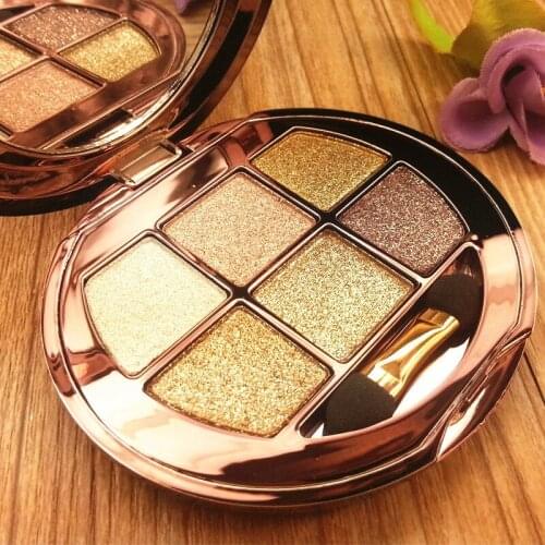 Portable Glitter Eyeshadow Palette Colour Make Up Palette water-Resistant Long-lasting Profissional Eye Cosmetics Tools