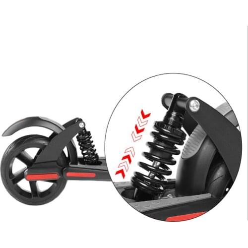 Black Steel Rear Suspension Kit For Segway Ninebot ES1 ES2 ES3 ES4 ES5 Electric Scooters Shock Absorption Accessories