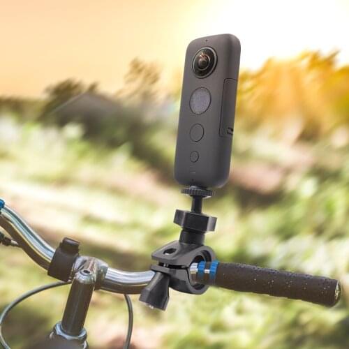 DJI Pocket 2 Bike Mount For Insta360 ONE X /EVO DJI OM 4 Gimbal Accessories Stand Holder For Insta360 Action Camera Parts