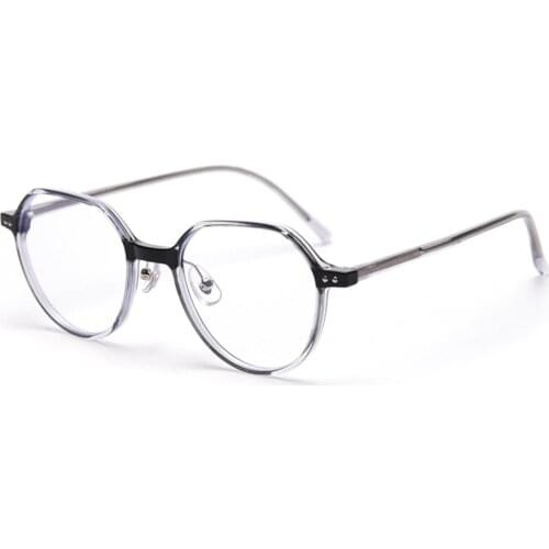 Veshion Tr90 Glasses for Women Retro Style Transparent Black Optical Glasses Frame for Men Clear Lens Acetate High Quality