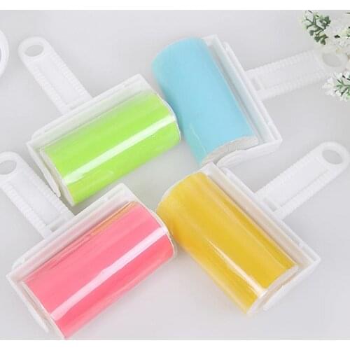 1 pack of fluff cleaner sticky duster lint roller carpet dust removal pet hair clothes dust removal brush pet hair remover