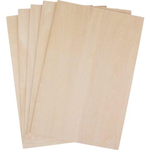 10pcs/lot Model Basswood wood sheets board for DIY RC model wooden plane boat material