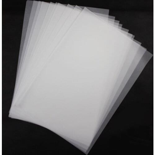 100Pcs A4 Size 21x29.7cm 75/115GSM Translucent Parchment Paper For Design/Drawing/Pen Copy/plate Transfer/Tracing