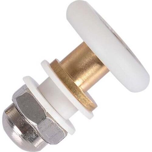 20pcs shower room, bathroom parts for glass sliding door pulley old circular single wheel sliding bearing eccentric fittings