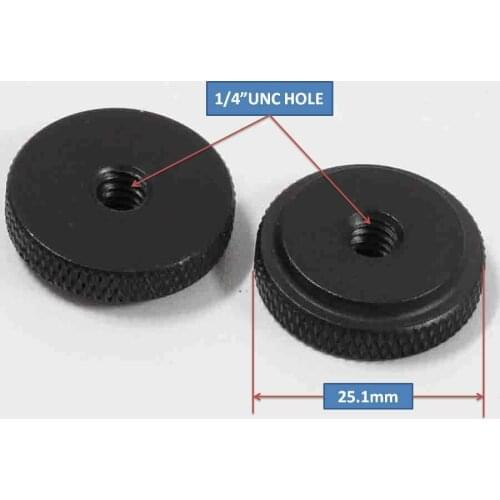 500x Flash Shoe Mount Accessory Nut with 1/4" female Thread fr tripod camera 7D