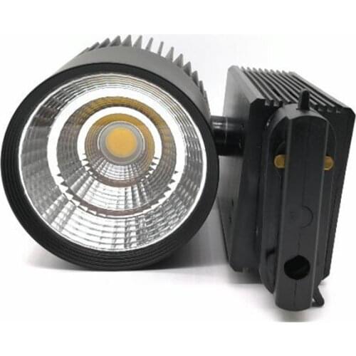 Free Shipping High Bright Led Track Light 20W COB chip AC85-265V Warm White/White/Cool White Led Lamp Spot Lighitng For Clothing