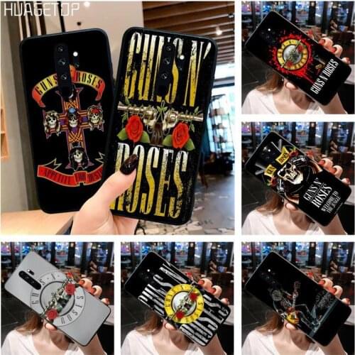 HUAGETOP Guns N Roses Coque Shell Phone Case for Redmi Note 9 8 8T 8A 7 6 6A Go Pro Max Redmi 9 K20 K30