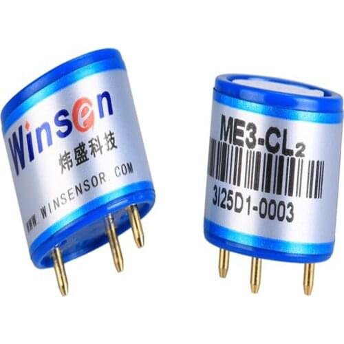 ME3-Cl2 electrochemical chlorine sensor for industrial use chlorine Cl2 gas sensor for cl2 generator, detector ZE03-CL2