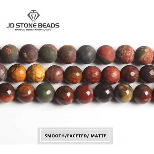 Free Shipping Natural Faceted Red Picasso Personalized Fashion Hand-made Jewelry Ornament Frost Red Turquoises