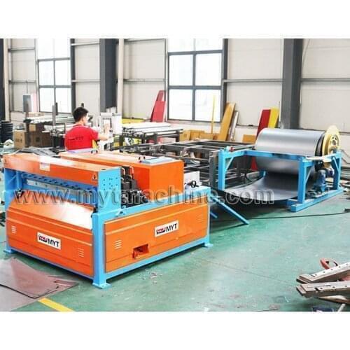 Hot Sale Auto Square Duct Production Line 2, Rectangular Duct Making Forming Machine
