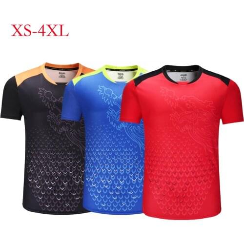 New season CHINA Dragon table tennis shirts Men,Boys ping pong sport Tee shirts,Women table tennis clothing,Tennnis Sport Kits
