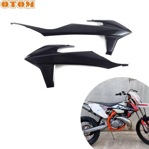 OTOM Off Road Enduro Front Radiator Shrouds Cover Fairing Cowl Side Panel Protection For KTM SX SXF XC XCF 125 150 250 300 350