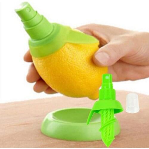 Creative Kitchen Gadgets Lemon Sprayer Fruit Juice Citrus Spray Squeezers Fresh 2Pcs Fruit Juice Tool For Kitchen Accessories 7z