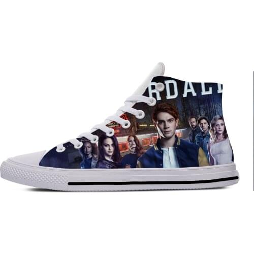 Riverdale South Side Serpents Cool Fashion Funny Casual Cloth Shoes High Top Lightweight Breathable 3D Print Men Women Sneakers