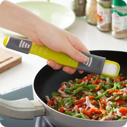 Kitchen Scales Measure Spoon Double End Eight Stalls Measuring Spoon For Salt Soup Coffee Tea Powder Kitchen Gadgets