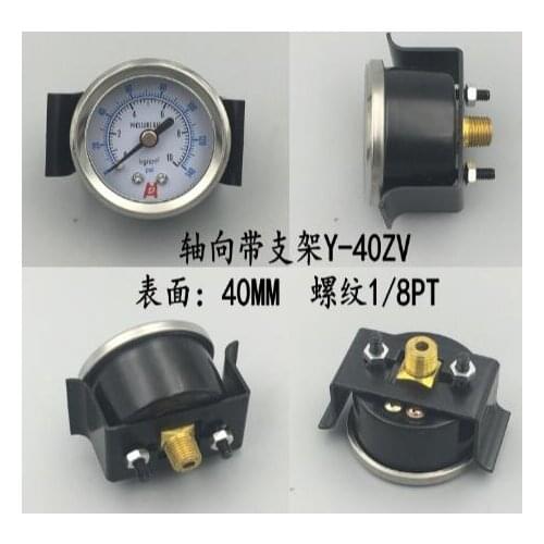 0-10 KG 0-140 psi Panel Pressure Gauge 1.5 in 40mm 1/8 NPT Panel Mount