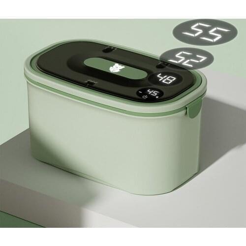 Baby Wipe Warmer Natural Safe Wipe Dispenser For Baby Household Portable Wet Tissue Heating Box Insulation Heat