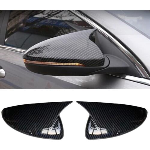 For Kia Forte K3 Cerato 2019 2020 Rearview Mirror Cover Trim Rear view Mirrors Cover Sticker Auto Parts Car Styling