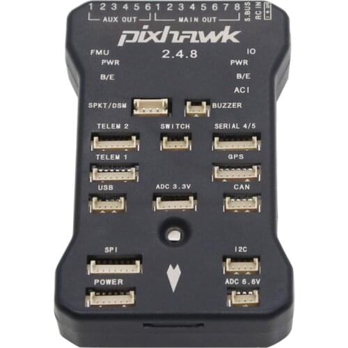 Pixhawk PX4 2.4.8 32 bit ARM Flight Controller with M8N GPS and Folding Holder for RC Multicopter