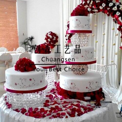 Amazing bling cake top with hanging crystal, wedding centerpiece cake stand , party event deco cake holders