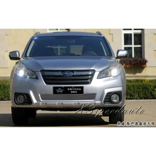 For Subaru Outback 2010 2011 2012 2013 Grill Grille Front Bottom Racing Cover Trim High Quality New Aluminum Alloy