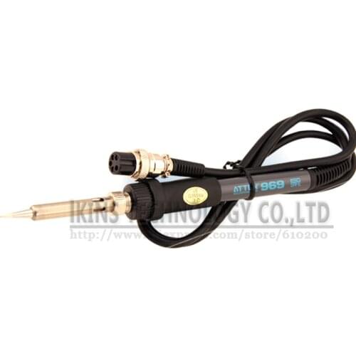 ATTEN 969 Soldering Iron Handle Soldering Station Handle 5 Pin For AT969A AT969D