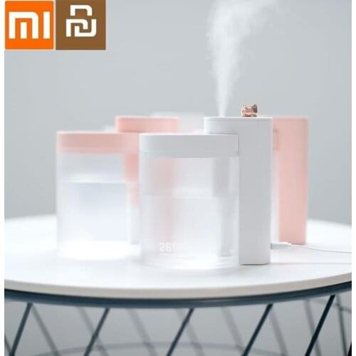 Youpin Desktop moisturizing humidifier 260ML Tabletop Home Protable Quiet Office Face Air Purifying Moisturizing machine