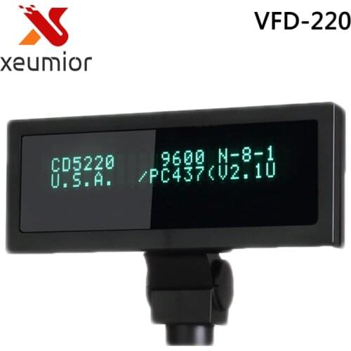 Xeumior SM-VFD220 POS USB Port 8 Bit VFD Customer Display Polo Display for POS cash register