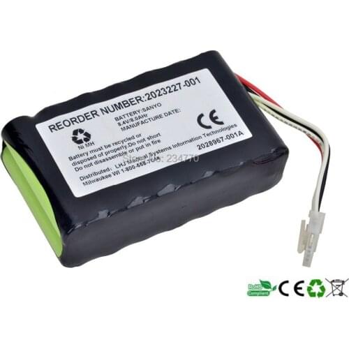ECG Battery Replacement FOR GE DASH2500,2023852-029,N1082,AMED2250,2023227-001,DASH 1800 High Quality Medical battery 100%NEW