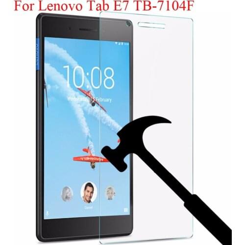 Tempered glass screen protector for Lenovo Tab E7 TB-7104F TB-7104X TB-7104N screen film guard protection
