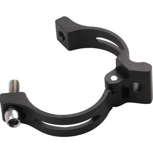MTB Bike Front Derailleur Clamp Bicycle Alloy Mount Braze-on Adapter Clip