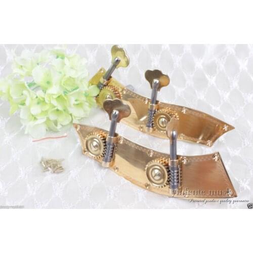 1set upright Double Bass Peg, bass Conjoined Peg Brass Top grade 4/4 3/4