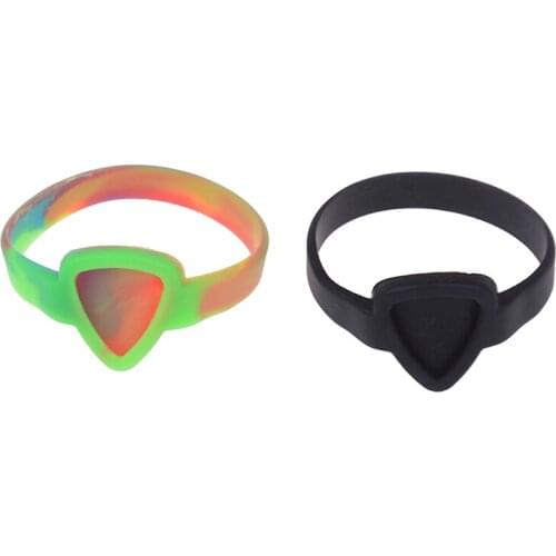 1Pc Waterproof Guitar Picks Bracelet Hand Chain Guitarra Picks Strap/ Bag/ Holder