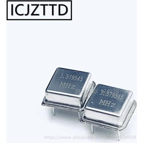2.048MHZ 2.048M 2.048 3.579MHZ 3.579545MHZ 3.579545M 3.6864MHZ 3.6864M 3.6864 Half size 3.3V 5V DIP-8 13.20mmx13.20mm 4Pins OSC