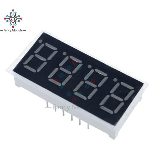 2PCS 0.36 inch 4 digital LED display 7 seg segment Common cathode Red Best quality