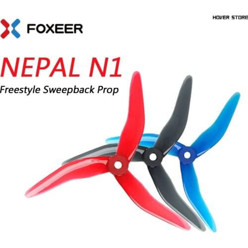 24PCS/12Pairs Upgraded DALPROP Nepal N1 5143 3 Blade FPV Propeller CW CCW POPO Freestyle for RC Drone FPV Racing 51433