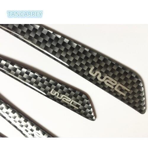 4Pcs Car Door Edge protect Stickers for Ford Focus 2 3 Fiesta Mondeo Kuga Citroen C4 C5 C3 Skoda Octavia 2 A7 A5 Rapid Fabia