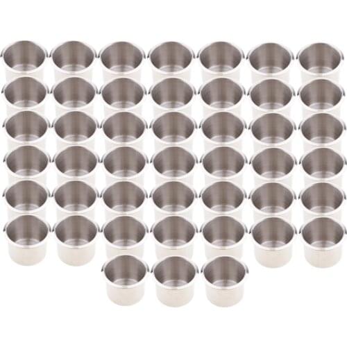 45Pcs Polished Metal Universal Cup Drink Holder For Boat RV Truck Trailer