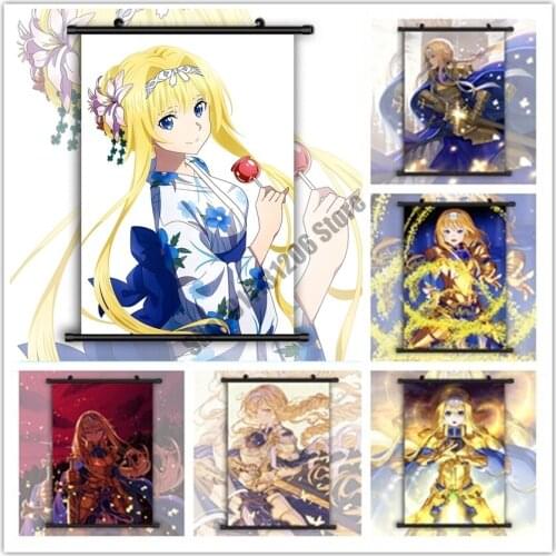 5D DIY Diamond Painting Sword Art Online Anime Full Square Diamond Embroidery Cross Stitch Kits Mosaic Christmas Home Decor