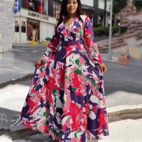 African Dresses For Women 2021 Dashiki Spring Summer Long Maxi Dress Ladies Traditional Africa Clothing Fairy Dreams