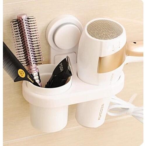 Hair dryer receive bathroom toilet blower ram bathroom rack