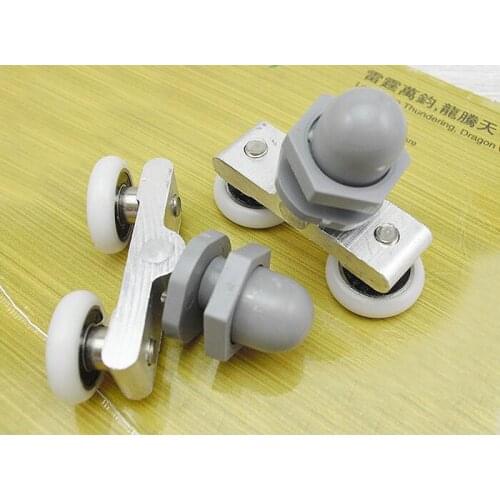 Lot of 5 Shower Room Sliding Door Wheel Hanging Pulley
