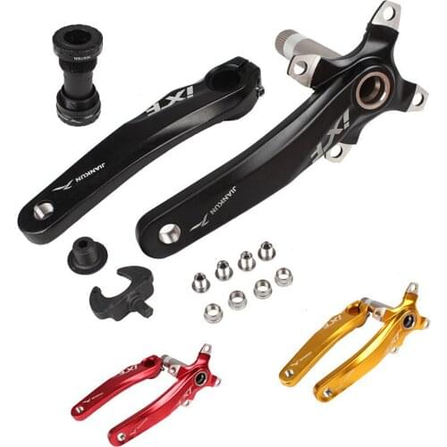 BCD 104 MTB Bike Crank Arm Set Aluminum Alloy Left and Right Mountain Bike Crank Chainset Bike Parts Accessories