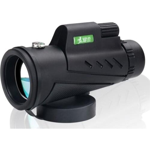 Monocular Telescope Low Light Night Vision Adult Telescope Camera Outdoor Travel Adventure Equip with Compass Hunting Telescope